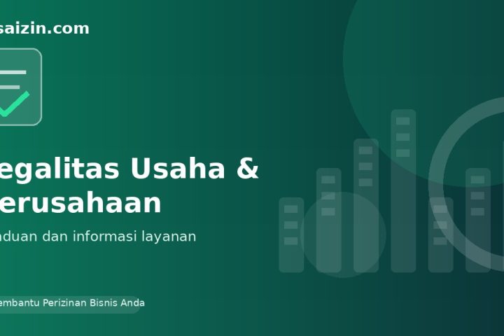 Ilustrasi layanan Legalitas Usaha Perusahaan BisaIzin